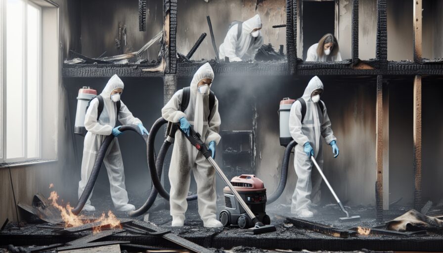 Consulta gratuita de limpieza de incendios